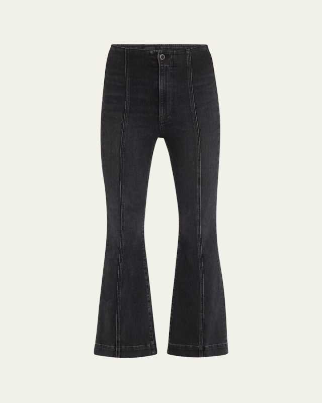 Carson High-Rise Ankle Flare Jeans